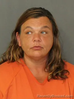 Mugshot of PRINCESS JASMINE ANN CULVER booked in Warrick County, Indiana on July 13, 2026