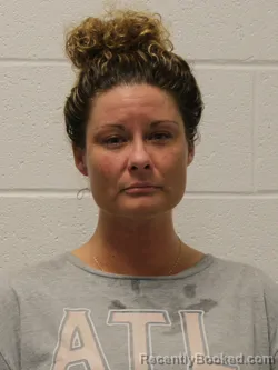 Mugshot of Julia Rae Durchholz booked in Warrick County, Indiana on September 11, 2026