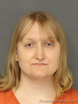 Mugshot of NINA ADALINA DEVILLEZ booked in Warrick County, Indiana on March 19, 2026