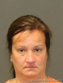 Mugshot of TAYLOR KRISTINE DETALENTE booked in Warrick County, Indiana on April 21, 2026