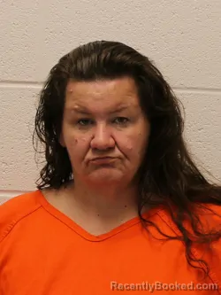 Mugshot of Tricia Lynn Dickerson booked in Warrick County, Indiana on October 22, 2026