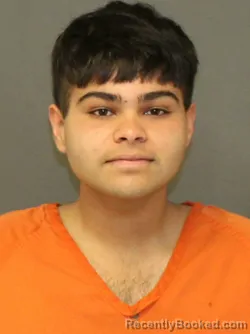 Mugshot of HRIDDHAN GUPTA booked in Warrick County, Indiana on July 7, 2026