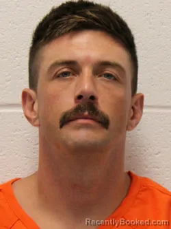 Mugshot of Trenton Keith Gentry booked in Warrick County, Indiana on August 21, 2026
