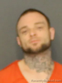 Mugshot of JESSE LEE JUSTICE booked in Warrick County, Indiana on March 25, 2026