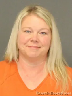 Mugshot of CARRIE ANN KRAEMER booked in Warrick County, Indiana on May 8, 2026