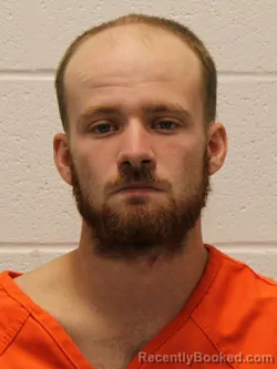 Mugshot of Tanner Austin Kuhnel booked in Warrick County, Indiana on August 22, 2026