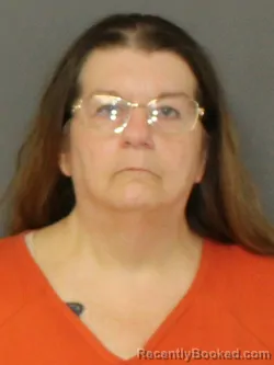 Mugshot of GAILE LYNN MOORE booked in Warrick County, Indiana on July 11, 2026