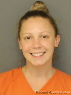 Mugshot of MARIA ELIZABETH NAPIER booked in Warrick County, Indiana on July 8, 2026