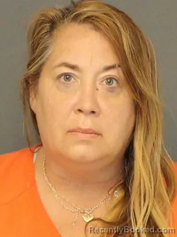 Mugshot of ANGELA FAYE PERRY booked in Warrick County, Indiana on May 22, 2026