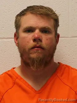 Mugshot of Chase Austin Peacock booked in Warrick County, Indiana on October 10, 2026