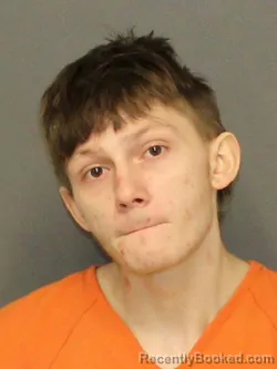 Mugshot of JORDAN PAUL REED booked in Warrick County, Indiana on March 23, 2026