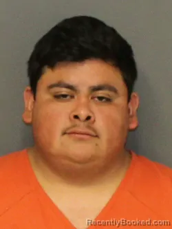 Mugshot of ALEJANDRO DE LA CRUZ SANCHEZ booked in Warrick County, Indiana on March 26, 2026