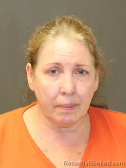 Mugshot of ANGELA FRANCES SCHAAD-FEHME booked in Warrick County, Indiana on June 24, 2026