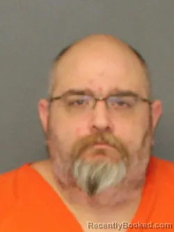 Mugshot of DAVID EDWIN SCHUTTE booked in Warrick County, Indiana on March 17, 2026