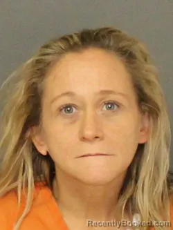 Mugshot of KAYLA RENEE SALYER booked in Warrick County, Indiana on March 23, 2026