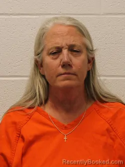 Mugshot of Stacy Joan Stevens booked in Warrick County, Indiana on October 4, 2026