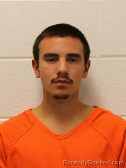 Mugshot of Tyler Manuel Trujillo booked in Warrick County, Indiana on September 11, 2026
