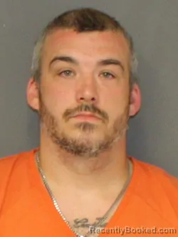 Mugshot of ZACHERY SCOT THOMPSON booked in Warrick County, Indiana on May 23, 2026