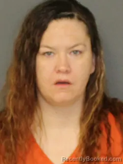 Mugshot of CHRISTINA NICOLE VANHOOSER booked in Warrick County, Indiana on June 22, 2026