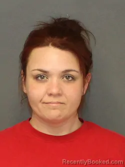 Mugshot of SARAH NICHOLE WATERS booked in Warrick County, Indiana on March 15, 2026