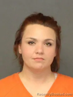 Mugshot of SARAH NICHOLE WATERS booked in Warrick County, Indiana on March 20, 2026