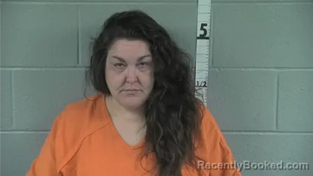 Mugshot of APRIL NICOLE COLGLAZIER booked in Washington County, Indiana on May 10, 2026