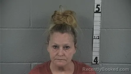 Mugshot of Anita F Keller booked in Washington County, Indiana on August 18, 2026