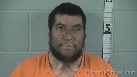 Mugshot of Agustin Lozano Romero booked in Washington County, Indiana on June 27, 2026