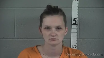 Mugshot of ANGELINA ELAINE MILLER booked in Washington County, Indiana on June 10, 2026