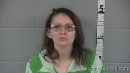 Mugshot of AMBER MILLER booked in Washington County, Indiana on August 4, 2026