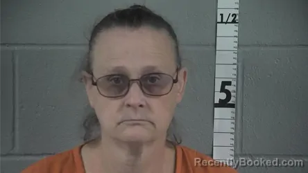 Mugshot of BRENDA KAY GILLIAND booked in Washington County, Indiana on May 1, 2026