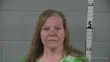 Mugshot of BRANDIE LANE MARQUEZ booked in Washington County, Indiana on May 14, 2026
