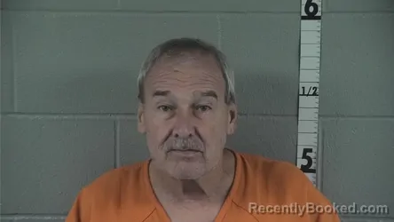 Mugshot of Brian Gene Vamos booked in Washington County, Indiana on August 18, 2026
