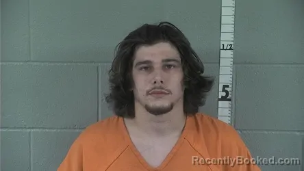 Mugshot of Cameron James Eckert booked in Washington County, Indiana on October 9, 2026
