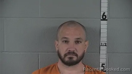 Mugshot of David Antony Stitzel booked in Washington County, Indiana on August 18, 2026