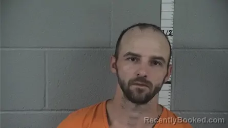 Mugshot of Dustin Wayne Spicer booked in Washington County, Indiana on April 21, 2026