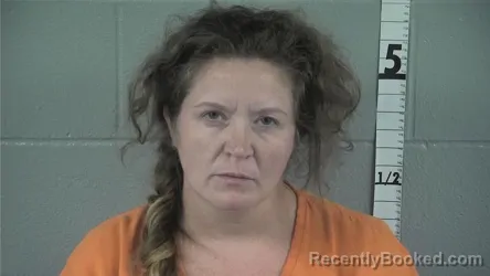 Mugshot of Elizabeth Moon booked in Washington County, Indiana on September 8, 2026