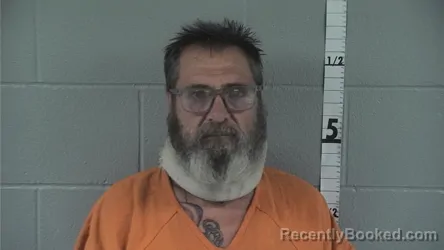 Booking photo from Washington County, Indiana