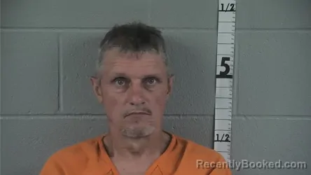 Mugshot of Gregory Dale Albertson booked in Washington County, Indiana on June 21, 2026