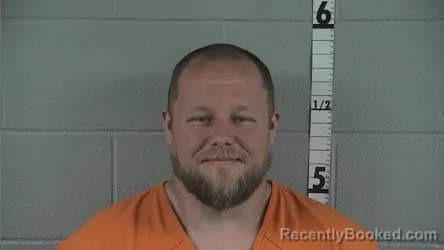 Mugshot of Garrett Eligha Harrison booked in Washington County, Indiana on May 29, 2026
