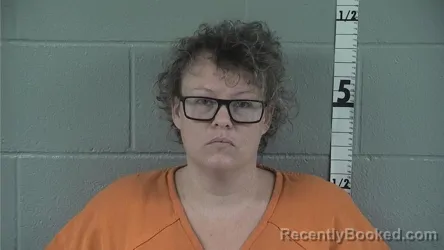 Mugshot of Heather L Hebner booked in Washington County, Indiana on October 22, 2026