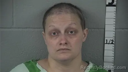 Mugshot of Hilary RENEE Waldon booked in Washington County, Indiana on July 6, 2026