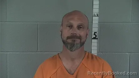 Mugshot of Jason Scott Davenport booked in Washington County, Indiana on October 16, 2026