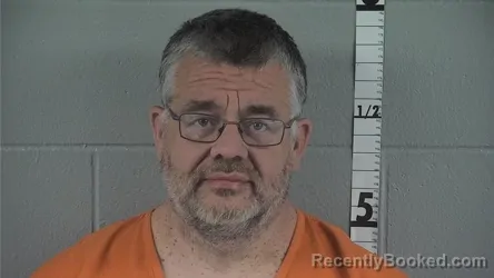 Mugshot of Jeffrey Allen Mauck booked in Washington County, Indiana on October 23, 2026