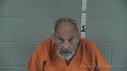 Mugshot of John Barton Mayfield booked in Washington County, Indiana on June 2, 2026