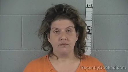 Mugshot of Julie E Stephenson booked in Washington County, Indiana on September 8, 2026