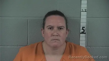 Mugshot of Krystal Shannon Barnes booked in Washington County, Indiana on August 19, 2026