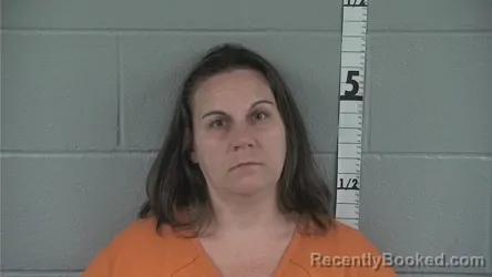 Mugshot of Linda Christine Brandenburg booked in Washington County, Indiana on August 19, 2026