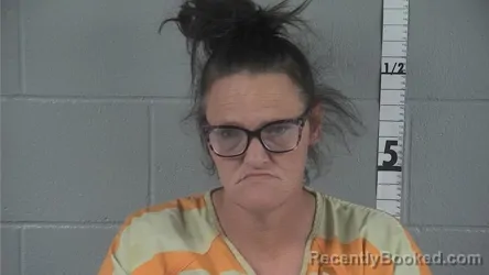 Mugshot of Melissa Lowe booked in Washington County, Indiana on September 9, 2026