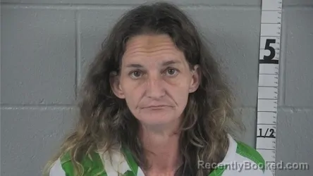 Mugshot of MARGARET THOMPSON booked in Washington County, Indiana on July 14, 2026